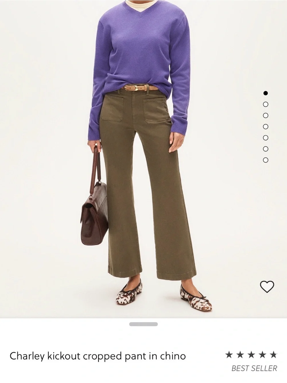 JCrew Kickout Cropped Pants